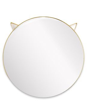 Wall Mirror Cat Round